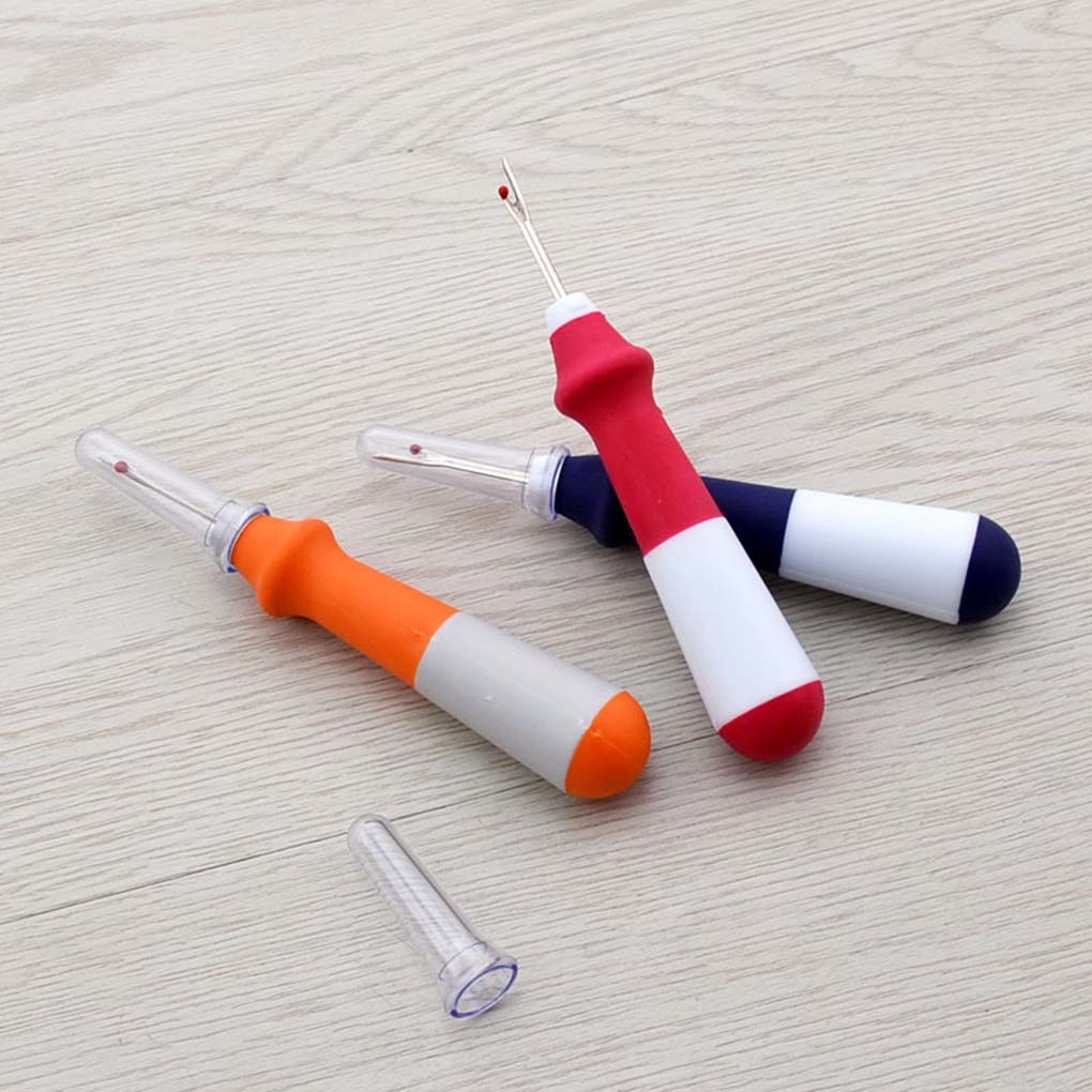 3pcs Color Random Stitch Remover Thread Ripper Stitch Removal Tool for Sewing Crafting Cross-stitch Embroidery