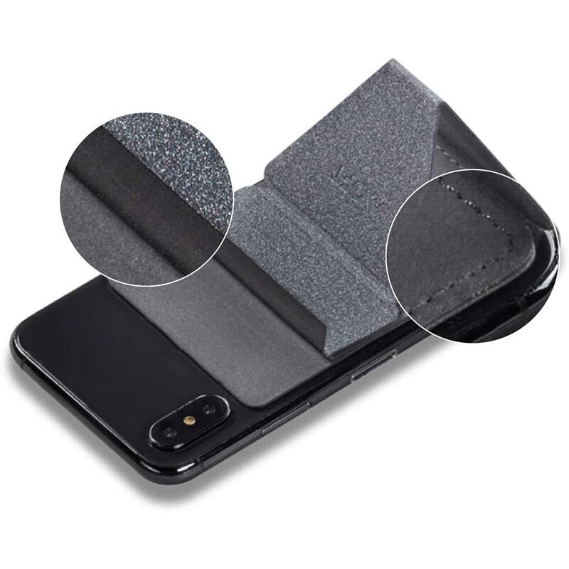Moft X Onzichtbare Telefoon Beugel Pasta Soort Opvouwbare Draagbare Kaarthouder Verstelbare Standaard Voor Alle Iphone Android Smartphones