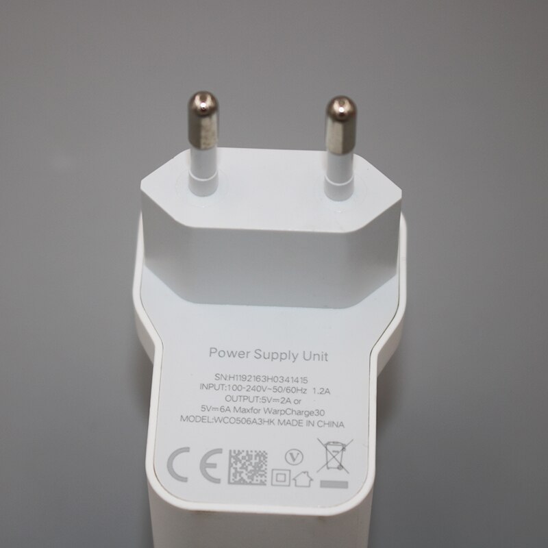 Original oneplus ladegerät 30w warp ladegerät  eu 5v netzteil 6a usb typ 1m c 6a für oneplus 1+ 8 pro 7 7t pro