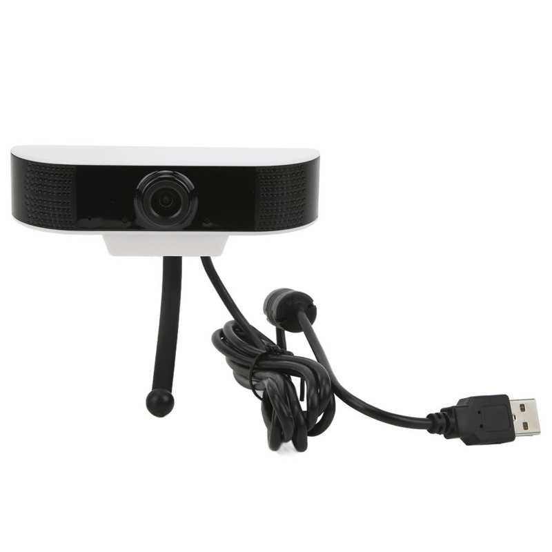 PC Camera 1080P Web Camera with Adjustable Bracket for Win7/8/10 for Video Conferencing