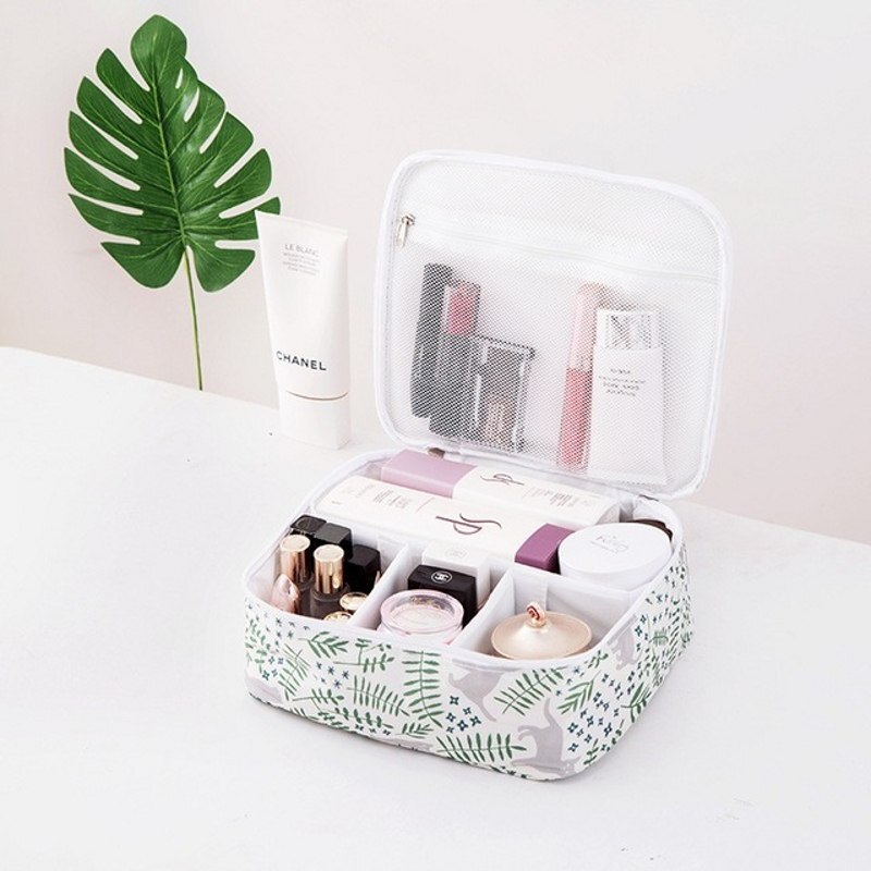 SAFEBET Brand Multifunction Organizer Big capacity Waterproof Portable Cosmetic Bag Man Women Travel Necessity Beauty Makeup Bag: B4