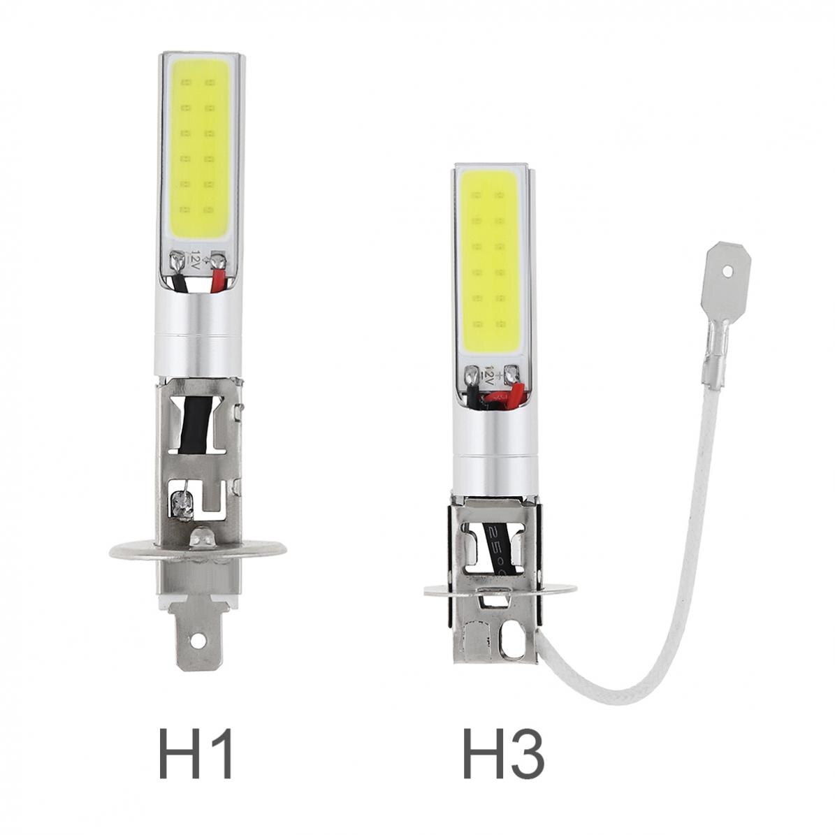 H1 H3 Canbus Super Helle LED-lampe Auto Nebel Licht Scheinwerfer 4014 24SMD 12V 6000K Tagfahrlicht Auto motorrad Lampe Ersatz