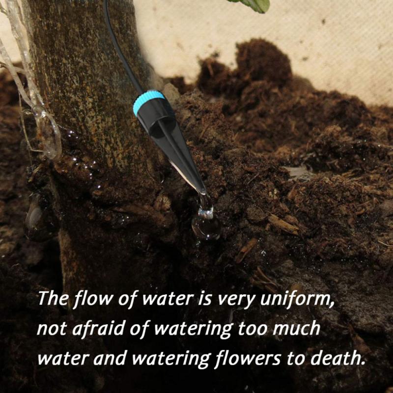 10-Head/set Drip Irrigation Kit Plant Watering System Adjustable Irrigation Water-Saving System For Garden Flower Plant