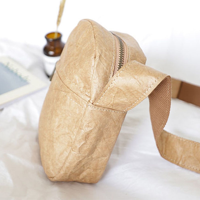 Hylhexyr Mini Handbag Women's Kraft Paper Shoulder Bag Messenger Bags