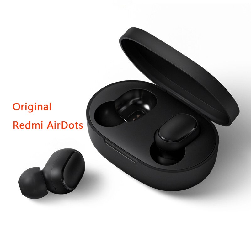 Xiaomi Redmi AirDots bluetooth earphone Mini True mi Wireless Bluetooth 5.0 earphones DSP Active Noise Cancellation Earbuds: Redmi Airdots