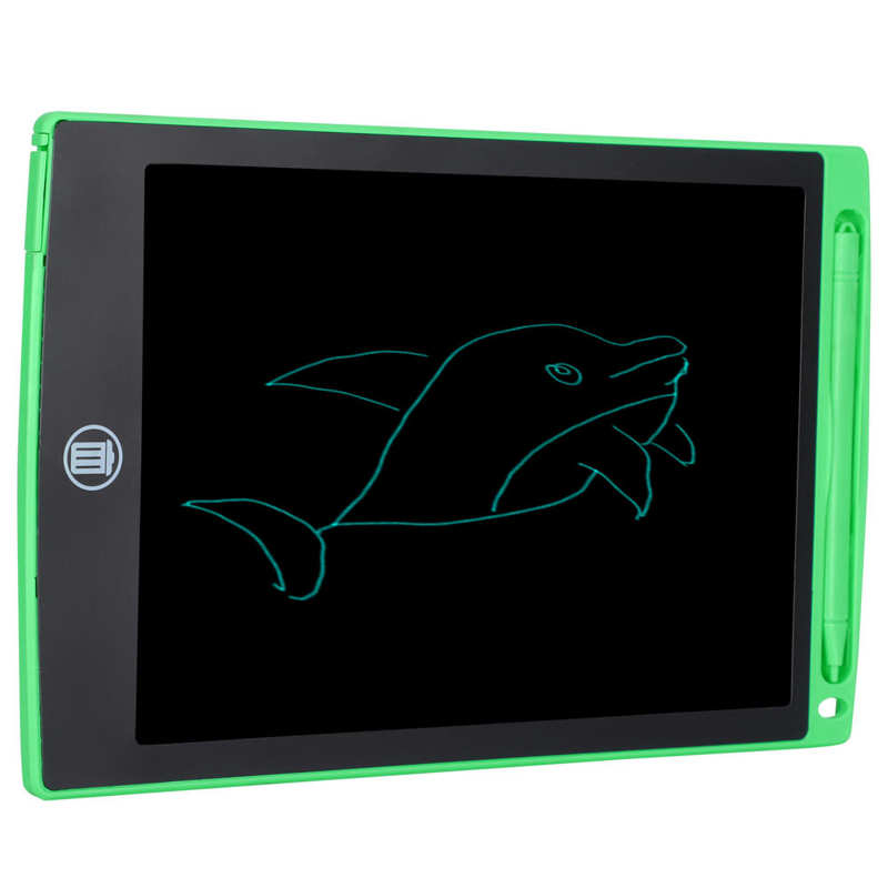 Touch Pad 8.5in LCD Writing Tablet Portable Handwriting Board Erasable Copying Drawing Pad for Kid Drawing Board Supplies: green