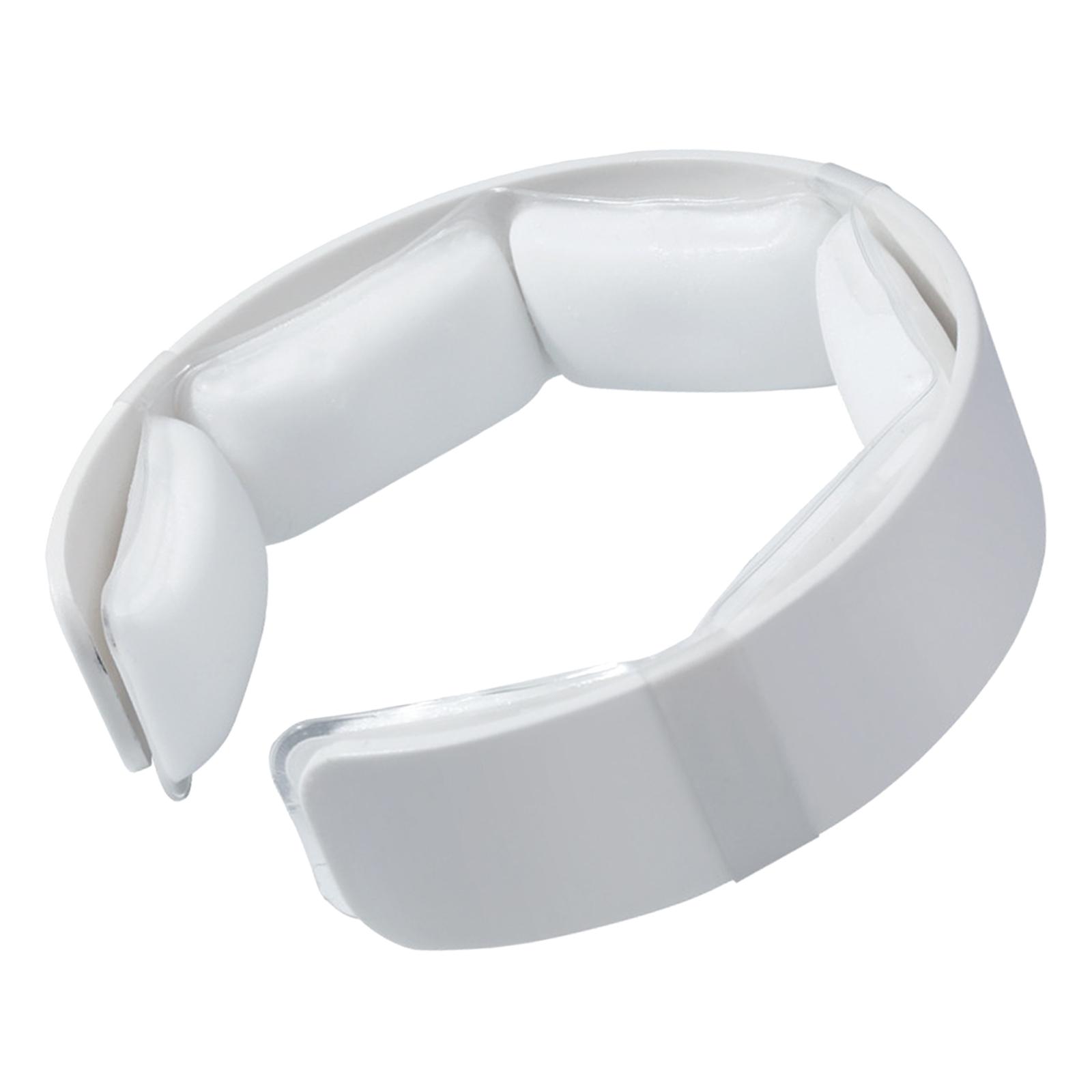 Hals Koelbuis Ring Zomer Koeler Ringen Nek Cirkel Herbruikbare Hals Koeling Ring Ijs Kussen Buis Voor Volwassenen Jogging Vissen: WHITE