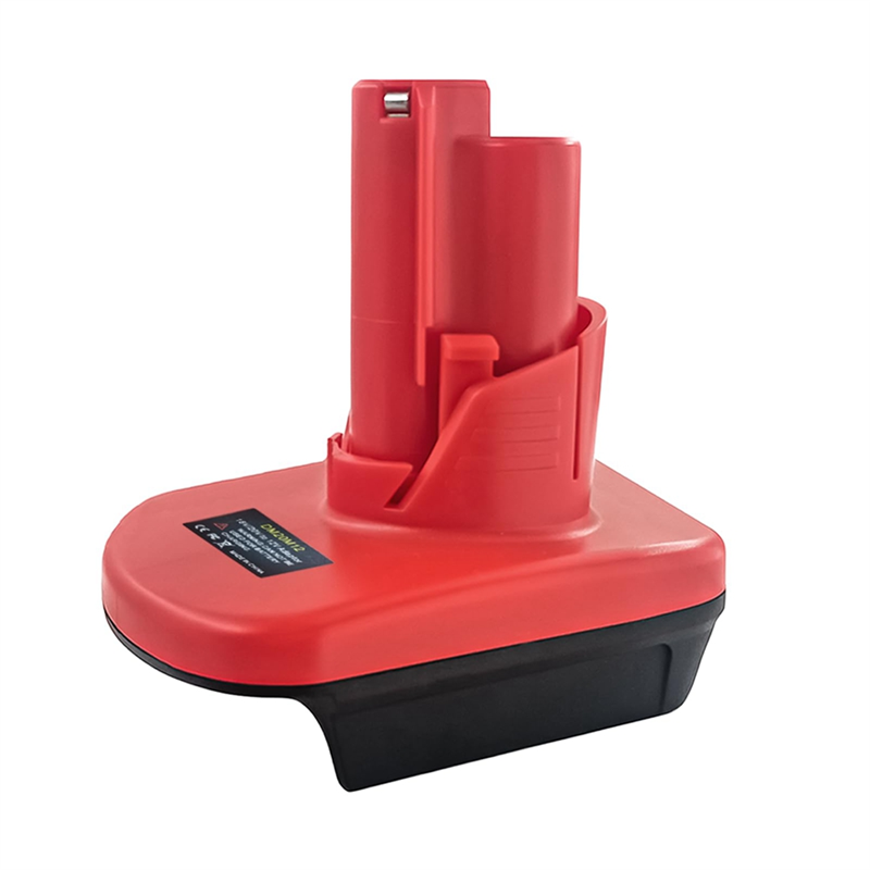 ABKY-DM20M12 Akku-Adapter für Dewalt 20 V für Milwaukee 18 V M18 Akku, umwandelbar in für Milwaukee 12 V M12 Akku-Werkzeuge