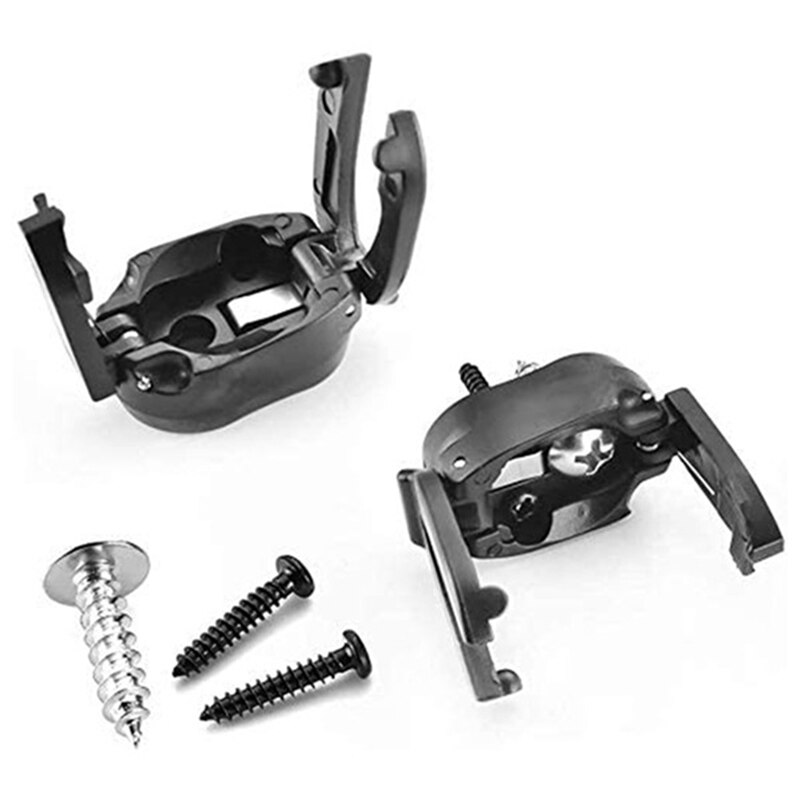 6 Pcs Golf Ball Pick Up Retriever Grabber, Foldable Golf Ball Pick Up Claw Sucker Put on Putter Grip