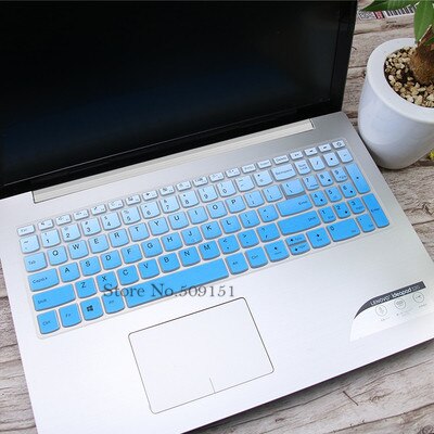 17.3 inch Laptop Keyboard Cover Skin For Lenovo IdeaPad 320-17IKB 330-17 330-17IKB 330-17AST L340-17API 17IKB 17ICH 17AST 17IKBR: GradualBlue