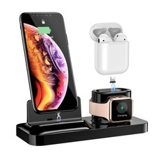 Magnetic Mobile Phone Docking Station For iPhone 11 Apple Watch 3 In 1 Charger Charging Stations Dock Yandex Dex Charge Station