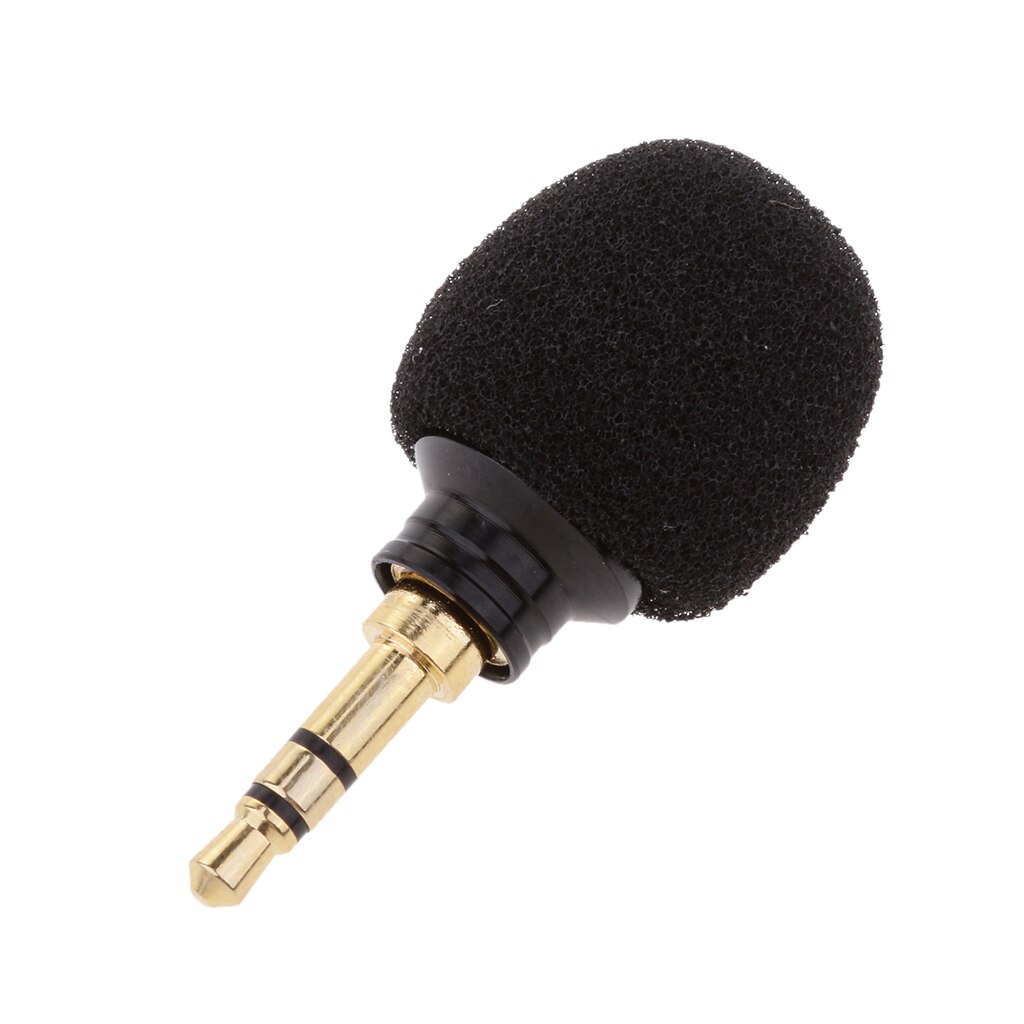 Mini Condenser Sound Mike Microphone , 3.5mm Mono/Stereo/Standard Connector For Voice Recoding Amplifier Cell Phones