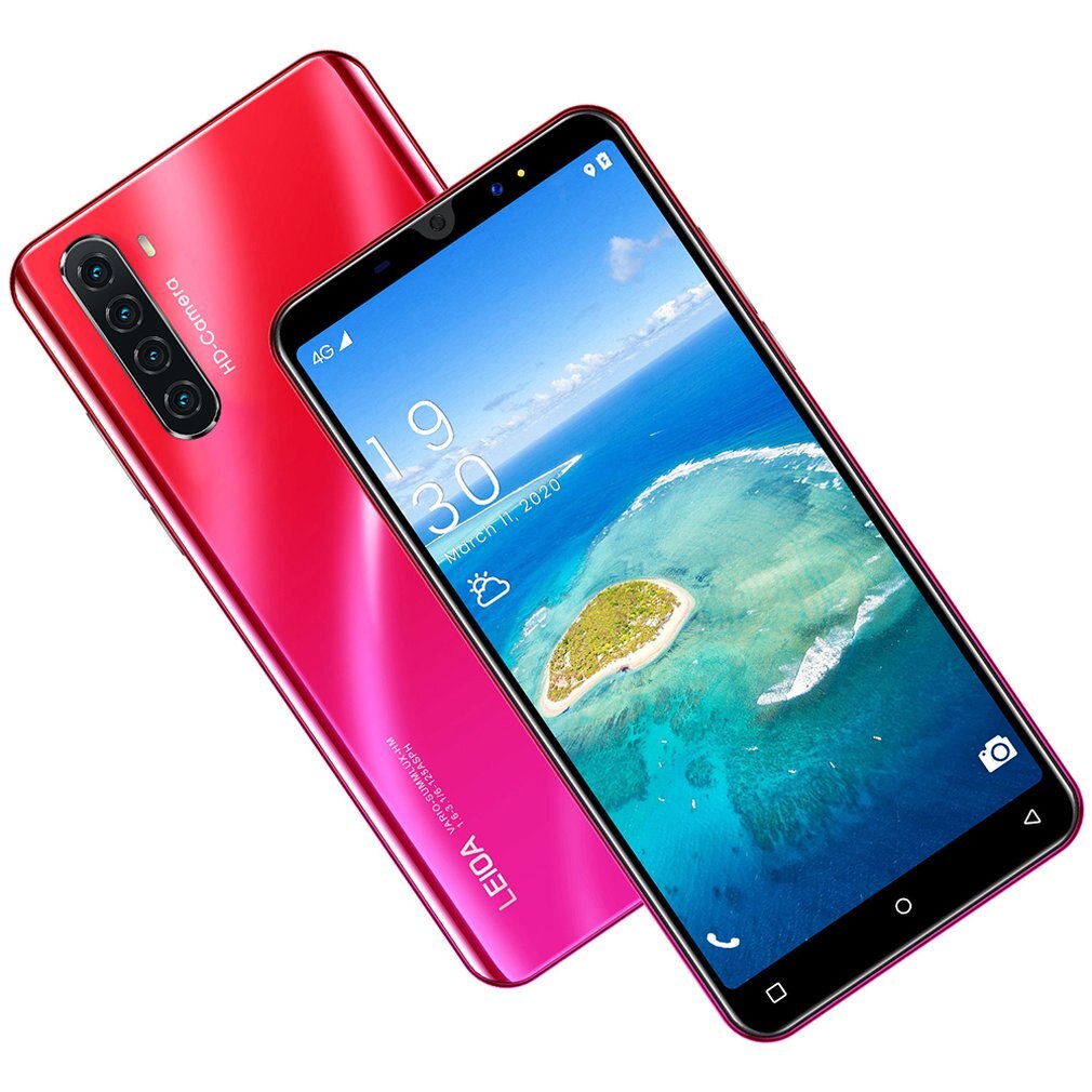 P40 Smart Phone 5 Inch 3G Large Screen Mobile Phone 512Mb Ram High Capacity Real Fingerprint Face Unlock Phones