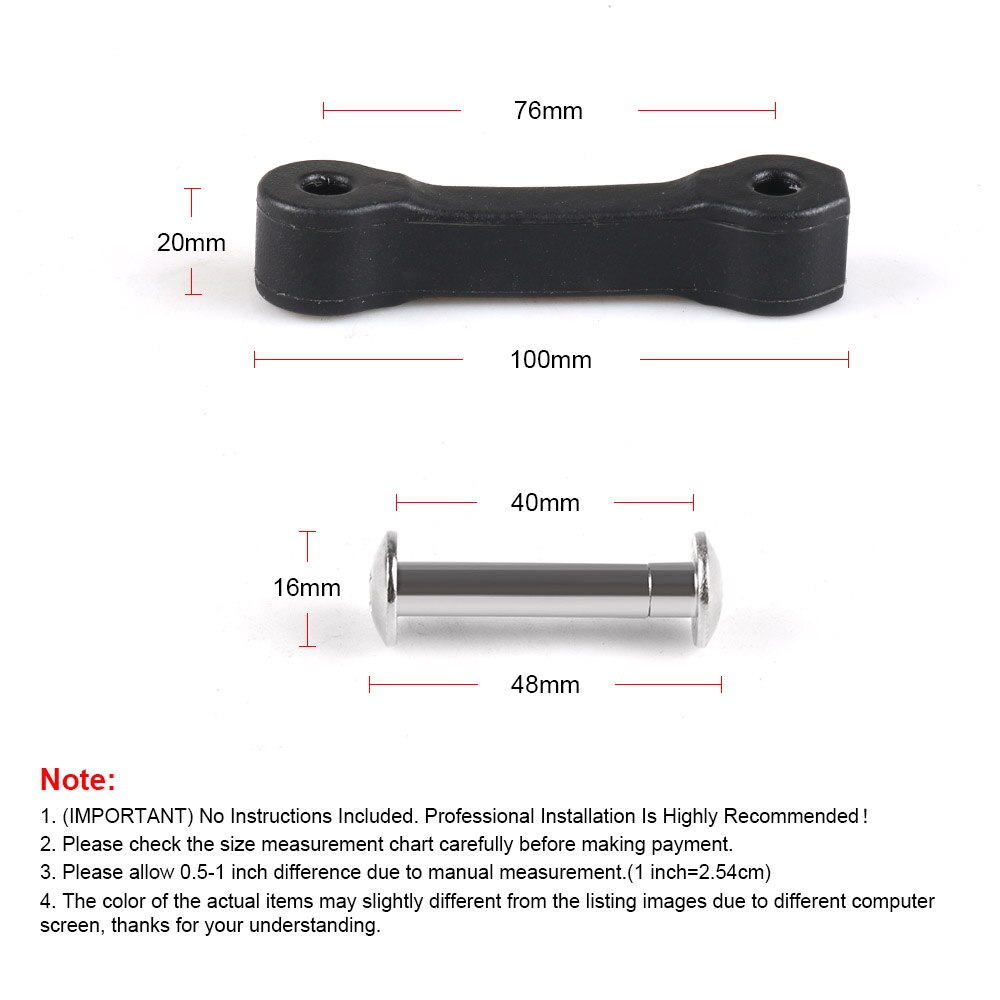 Kit de trava para capô de jeep wrangler jk, conjunto de atualização de trava, preto, chocalho, para bonés, motor, trava