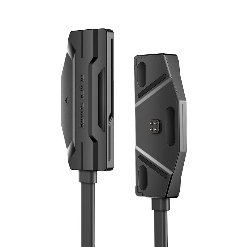 Original xiaomi preto tubarão ímã cabo de carregamento 18w carregamento rápido conexão magnética 1.2m cabo usb para tubarão preto 3 3pro