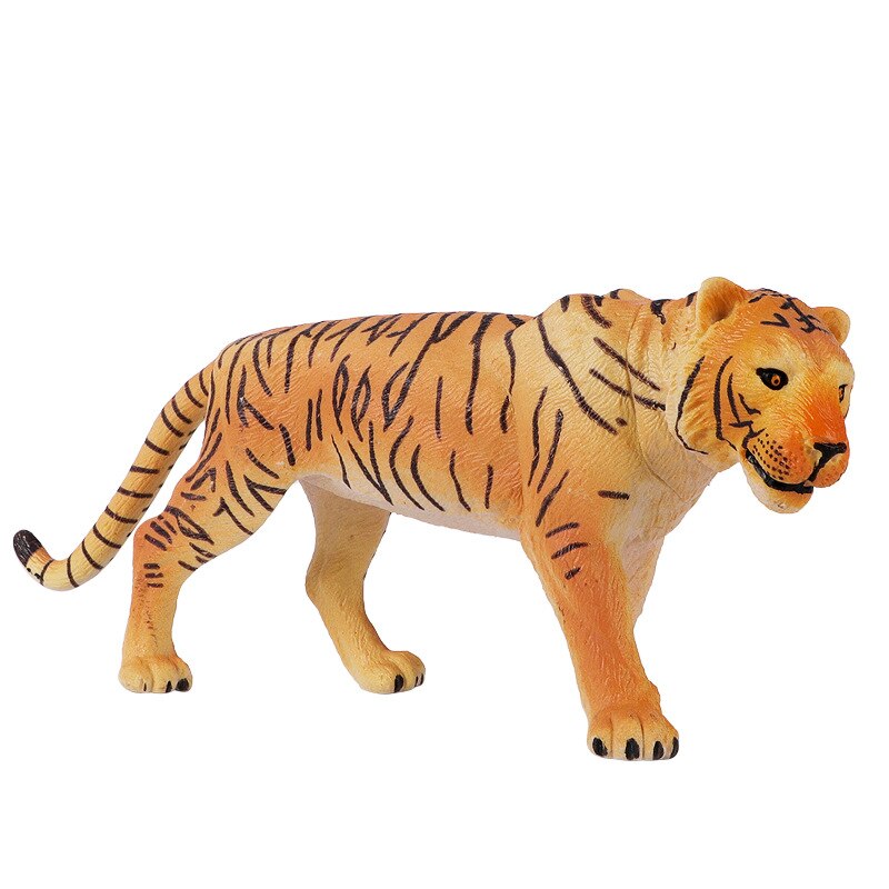 Simulation Ebene Figur Dekoration Kühlen Kollokation Pvc Modell Puppe Tiger Panda Giraffe Gepard Figur Biologische Spielzeug für freundlicher