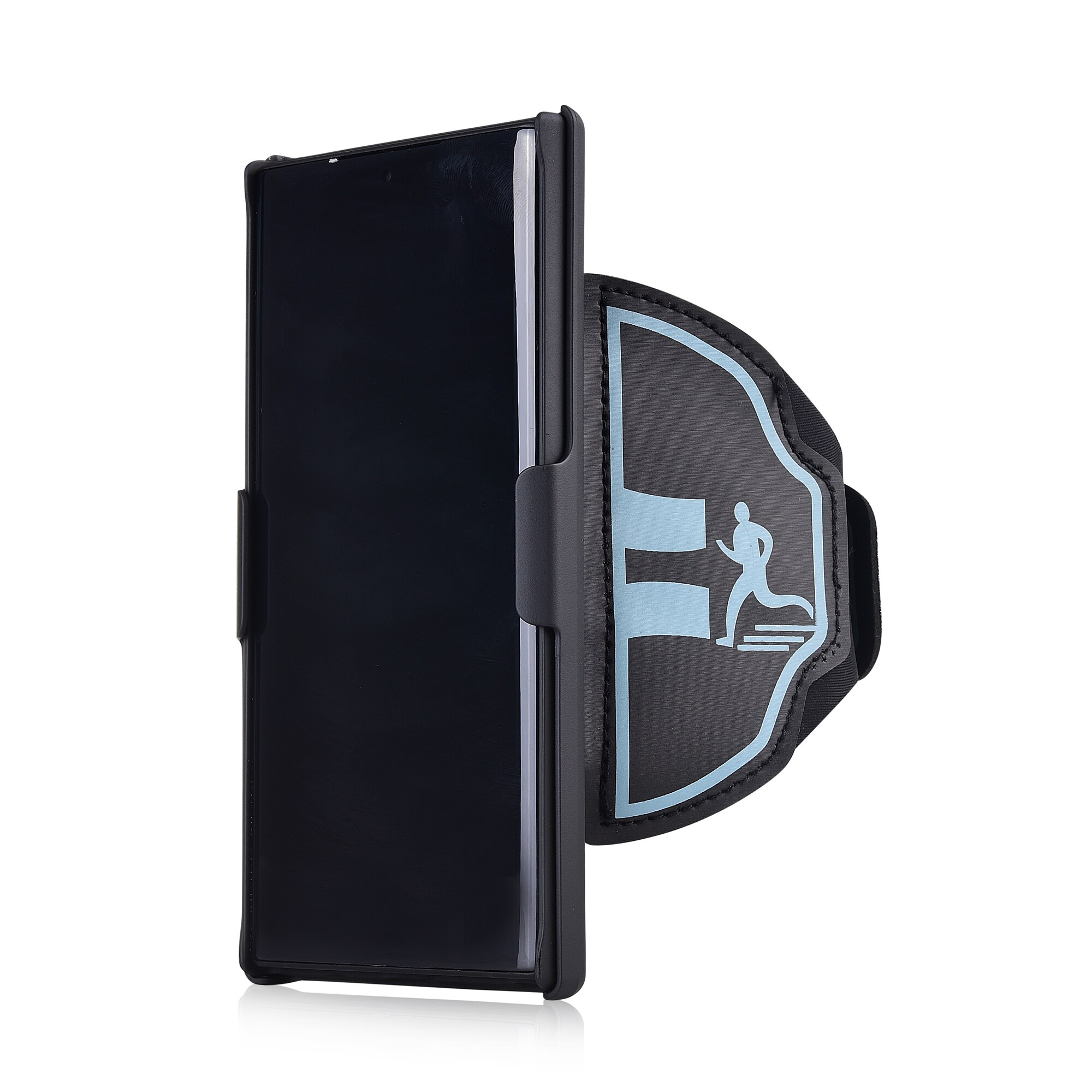 2in1 Armband Phone Case Sports Running Arm Band Wristband Holder Belt Clip Case For LG Stylo 6 Hard Back Shell Cover