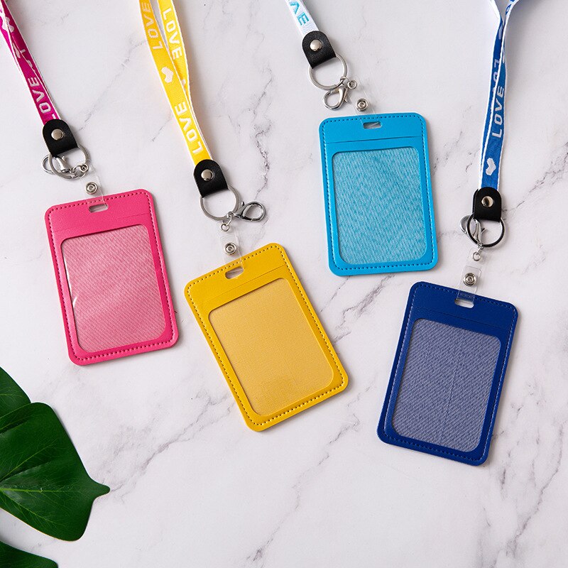 Porte-Badge d'identité en polyuréthane Badge d'identité porte-badge porte-Badge infirmière porte-carte fournitures de bureau scolaire