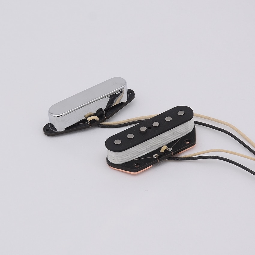 Pickup Vintage Per Telecaster – Alnico 5, Set Manico E Ponte – Suono Anni '50, Cromo