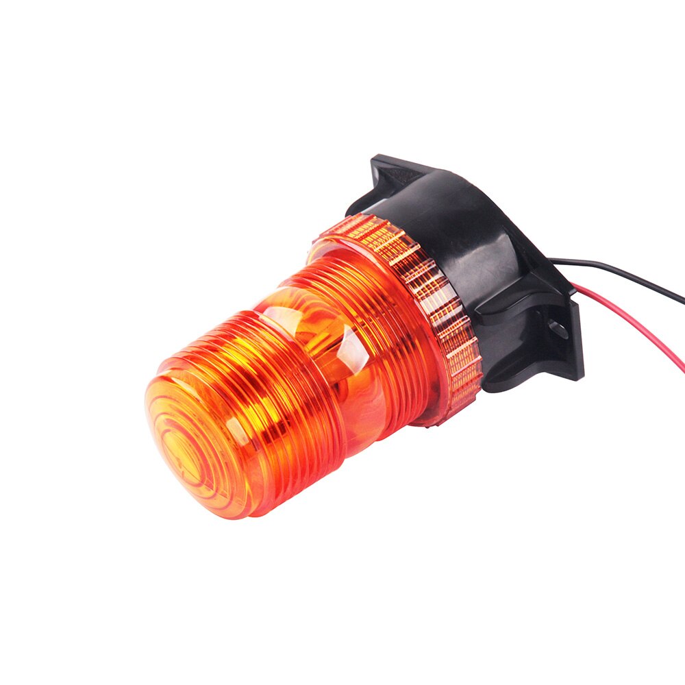 Flashing Lamp Indicator Light Warning Beacon Light LED Amber Emergency Signal Light for School Bus 12-36V Safety Strobe