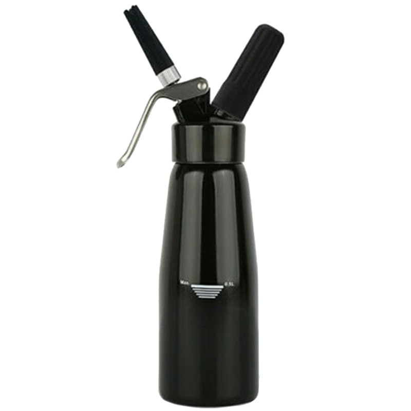 Dispensador de crema de acero inoxidable-fabricante de crema batida -batidor de nata de -500 Ml grande: Default Title