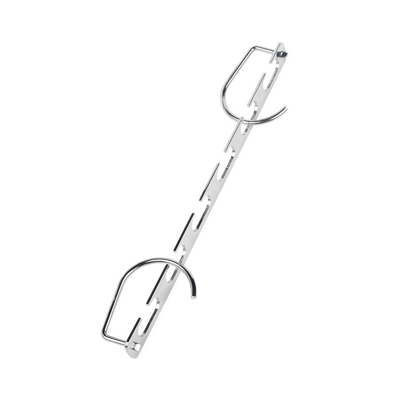 1Pcs 37cm Multifunctional Metal Clothes Closet Hangers Clothing Organizer Clothes Drying Rack with Hook Space Saving: 01