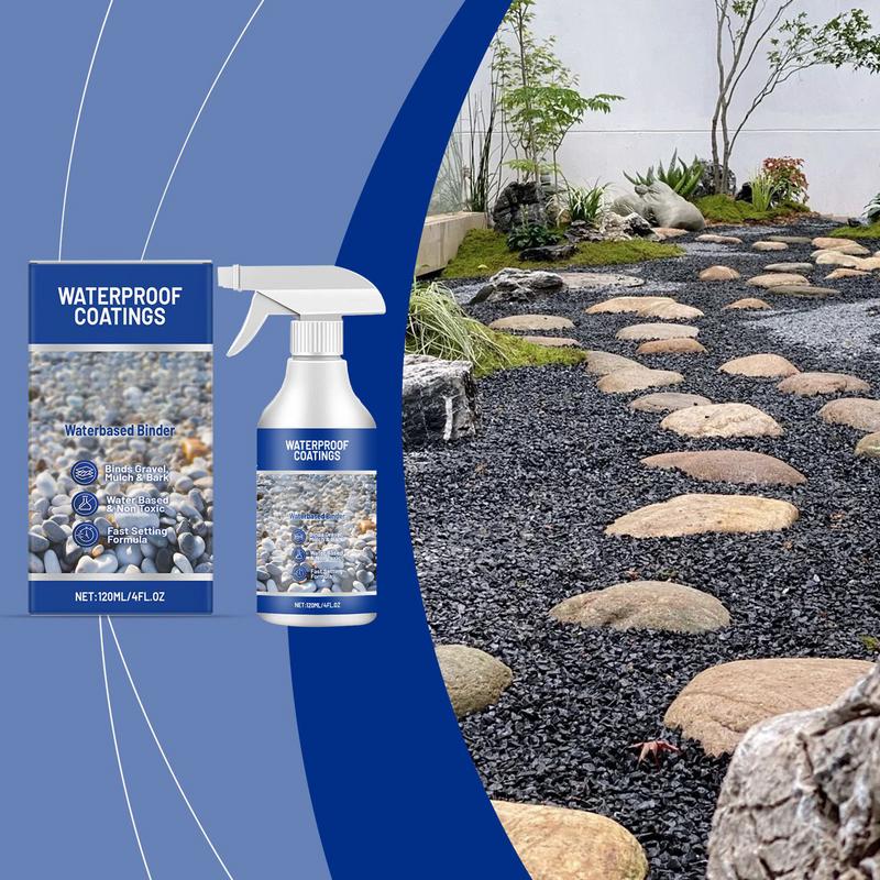 Grind Binder Mulch Lijm Voor Rotsen Sealer Lijm Stabilisator Waterdicht Sneldrogend Spray 120ml Voor Outdoor Yard Speeltuin