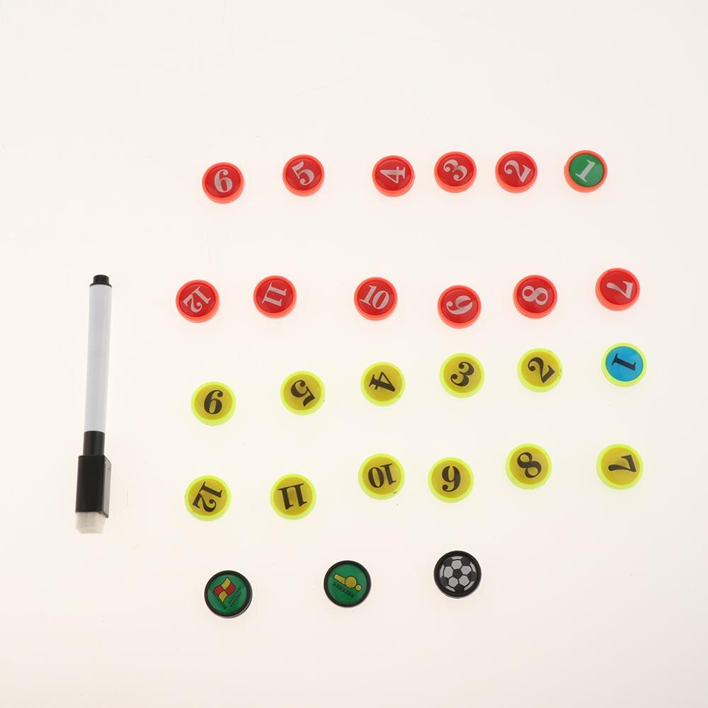 Handbal Magnetische Coaches Board Professionele Strategie Onderwijs Klembord Met Markers En Uitwisbare Pen