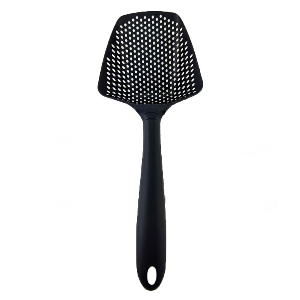 1Pc Nylon Zeef Scoop Vergiet Afvoer Groenten Water Scoop Draagbare Thuis Koken Gereedschap Keuken Kookgerei Accessoires Gadgets: 01