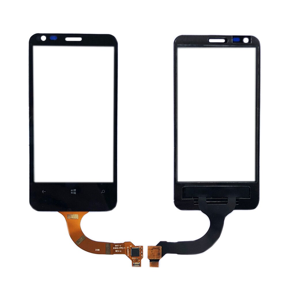 Mobile Touch Screen Glass For Nokia Lumia 620 N620 Digitizer Touch Panel Front Glass Lens Sensor Repair Parts Tools 3M Glue