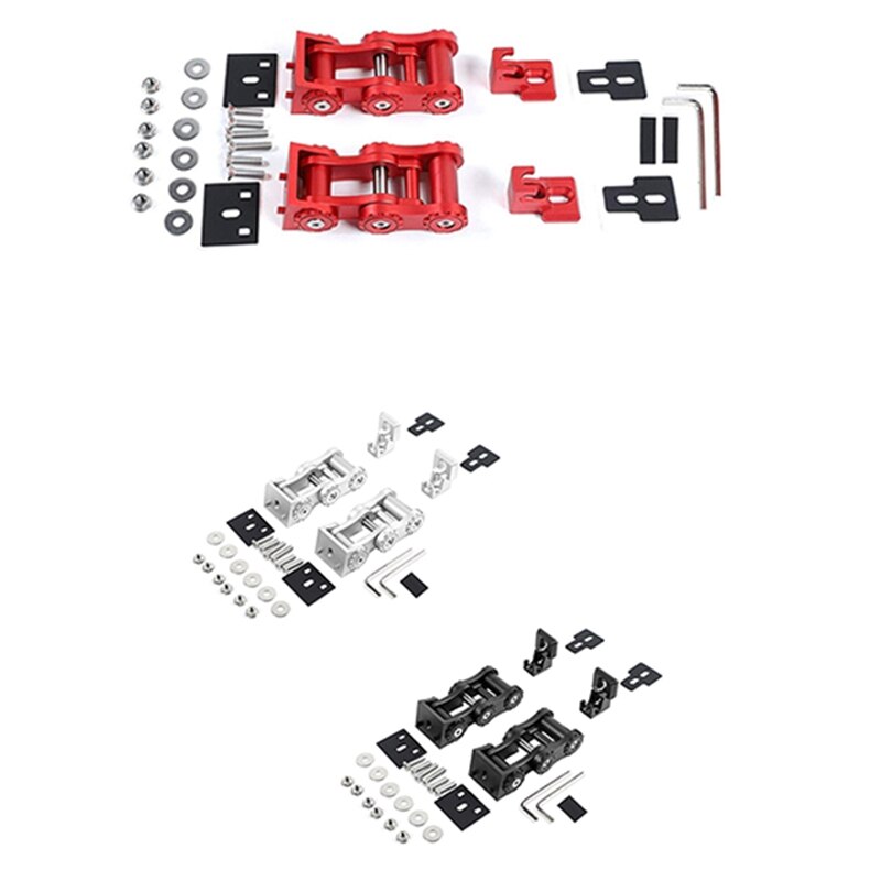 JL Hood Latches, Aluminum Car Hood Catch Set for Jeep Wrangler JL JLU & Jeep Gladiator JT