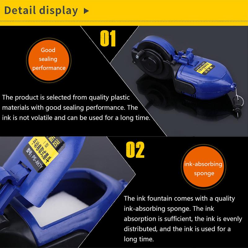 Construction Tools Hand-Operated Ink Fountain Home Improvement Woodworking Tool Ink Scribes Measuring Tools