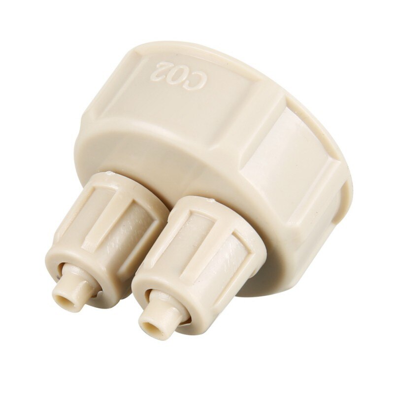 2pc CO2 Aquarium Fish Tank DIY Ozon Fles Cap Air Diffuser Generator Quick Release Afgesloten Buis Tool Kit Aquarium gereedschap