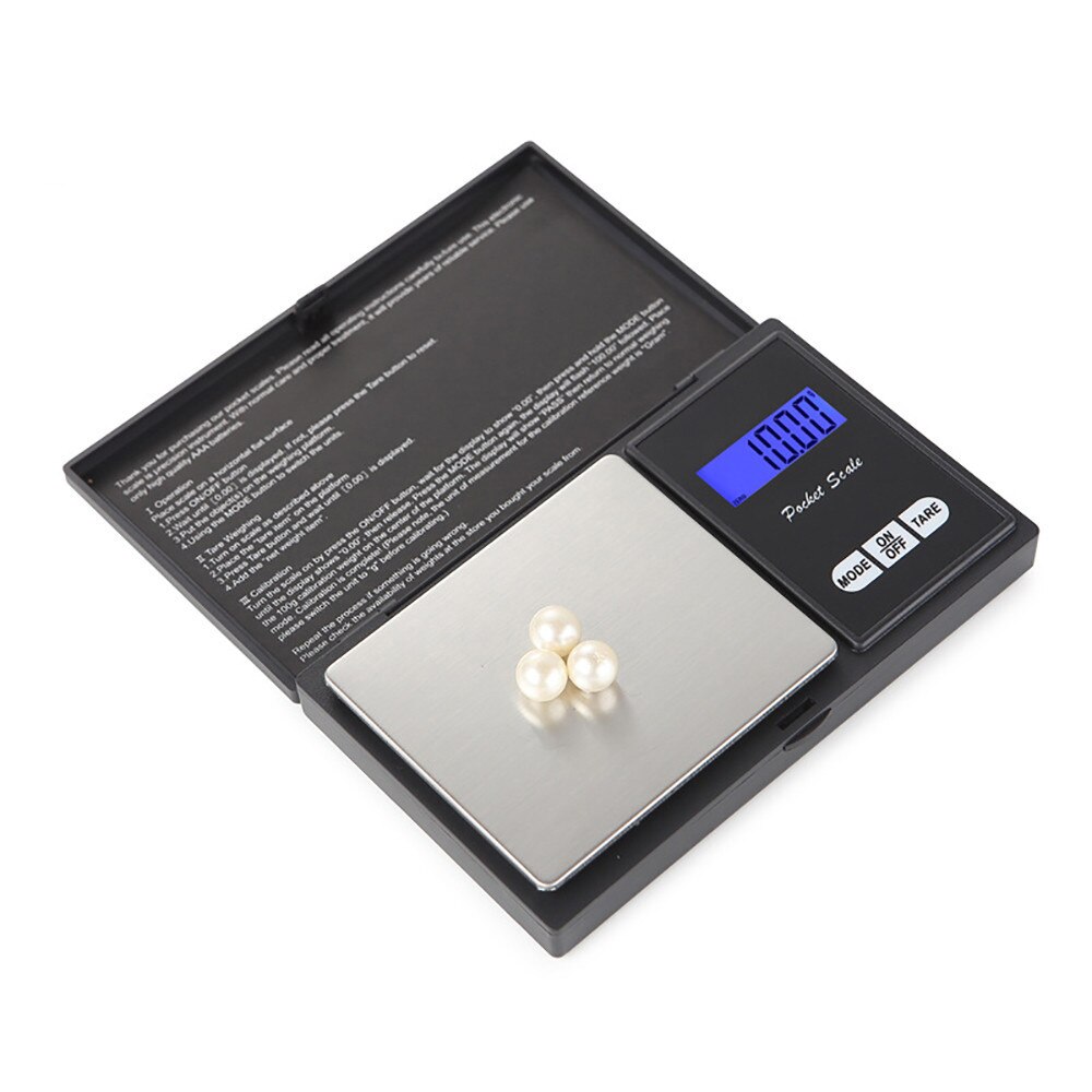 500G Precisie Digitale Weegschaal Voor Gouden Sieraden 0.01 Gewicht Elektronische Weegschaal Goederen Metalen Sieraden Edelstenen Medicatie Kruiden/