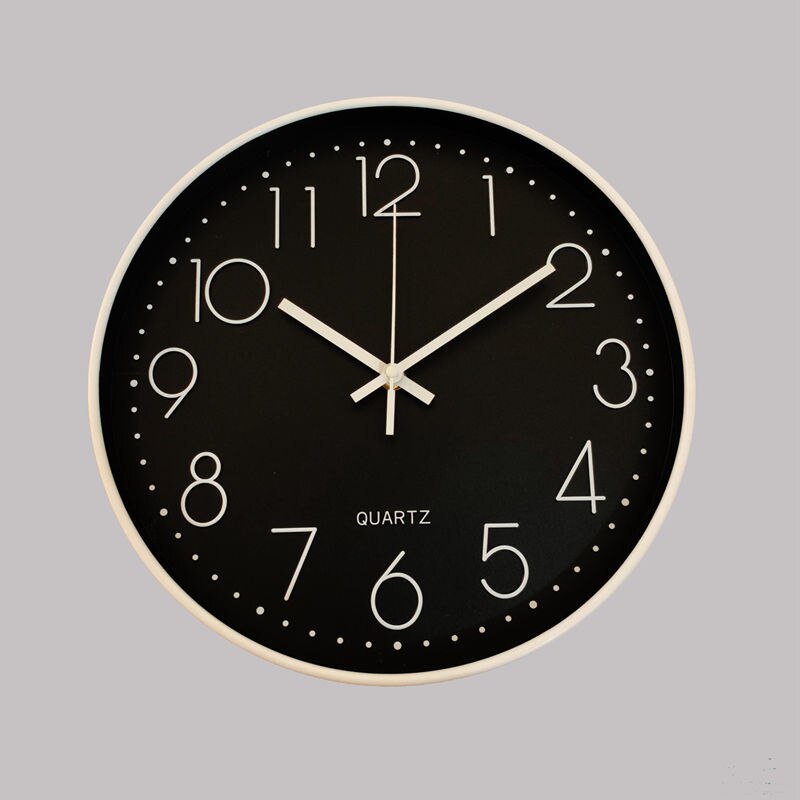 Vermelho silencioso relógio de parede digital mecanismo incomum metal nordic cozinha relógio de parede salão pendurado relojes de pared relógio para perguntar: Style 7