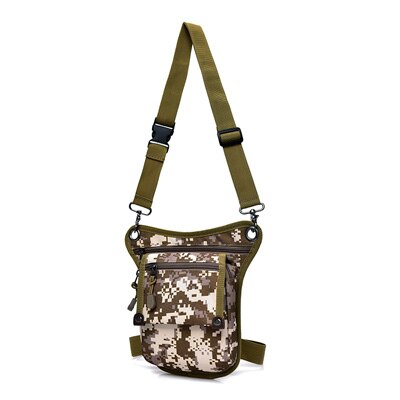 DIDA BEAR-riñonera de lona para hombre, bolso de pierna para el trabajo, bandolera multifunción, color negro y caqui, novedad de: Camouflage coffee