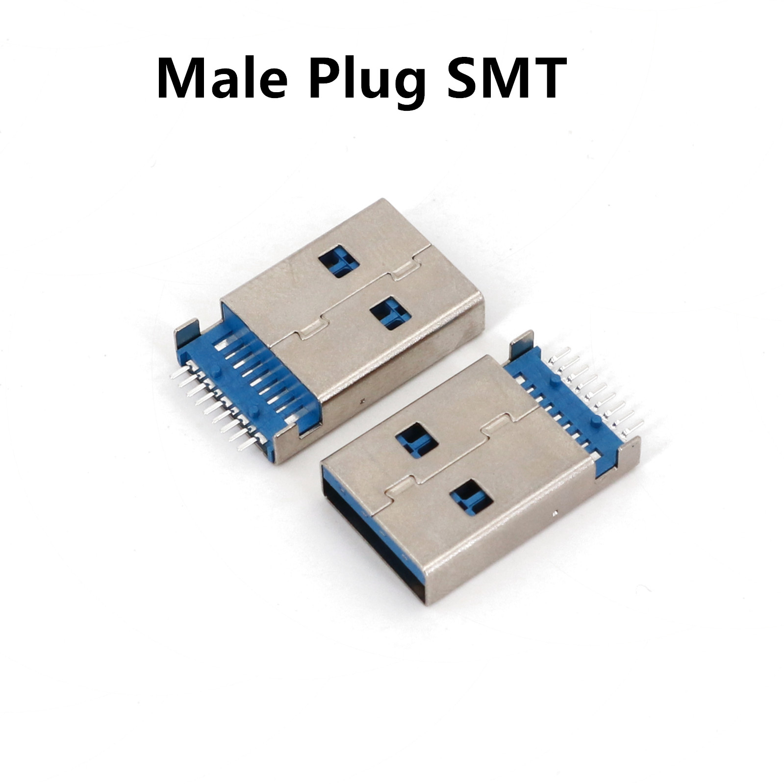 10 Stücke USB 3.0 Männlich Weiblich 9Pin Stecker Buchse PCB Mount Solder Stecker: Gold