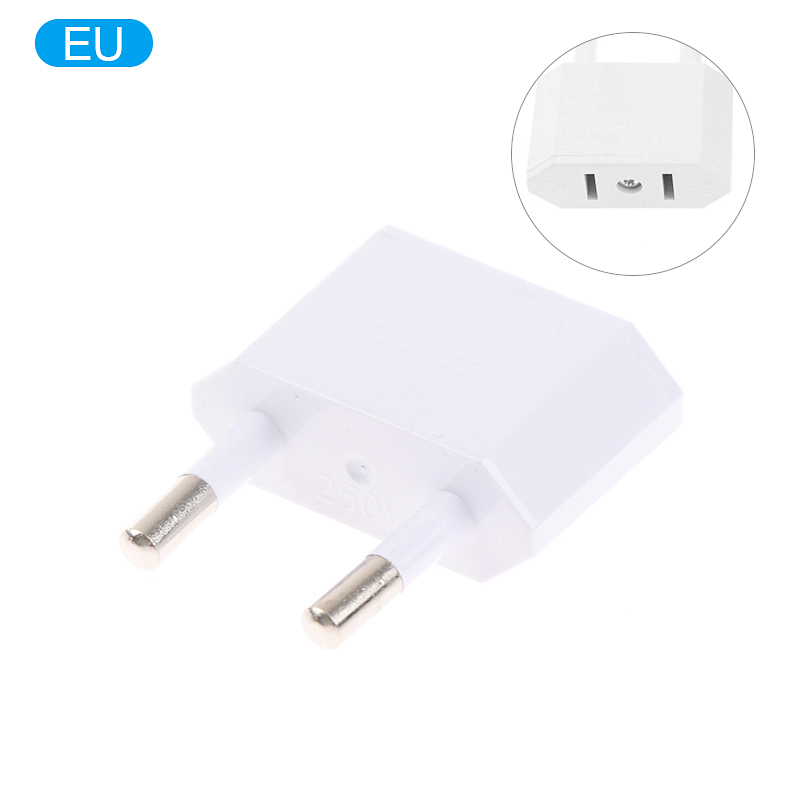 US-Buchse auf EU-Stecker, Steckdose, Reiseladegerät, Steckdosenadapter, USA auf Europa, europäische Verordnung, Ladekonverter-Stecker: Rot