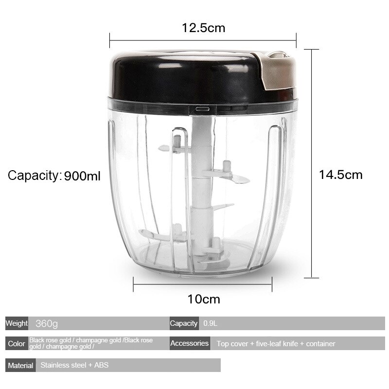 Manual Mincer garlic meat grinder multifunction kitchen vegetable garlic crusher vegetable cutter vegetable slicer fruit tool