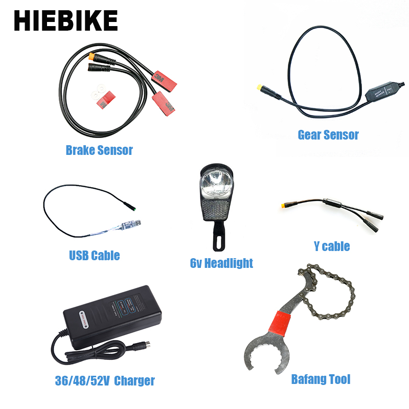 Ebike ajovalojen vaihdetunnistin bafang jarrutunnistin usb ohjelmointikaapeli näyttö 1 t 2 kaapeli peukalo kaasu ebike tarvikkeet