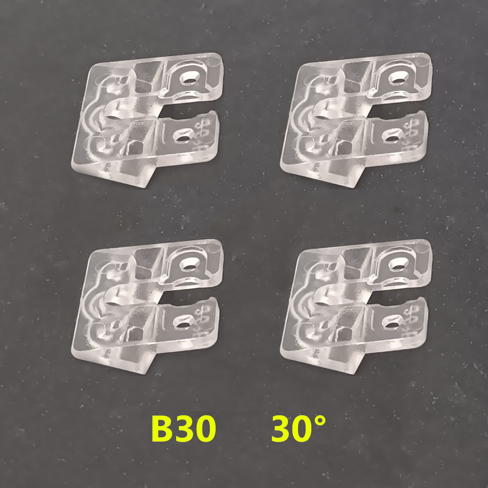 4pcs Universal Car Camera Angle Bracket for Car Rear View Camera Increase Angle of 15 Degrees or 30 Degrees: Silver