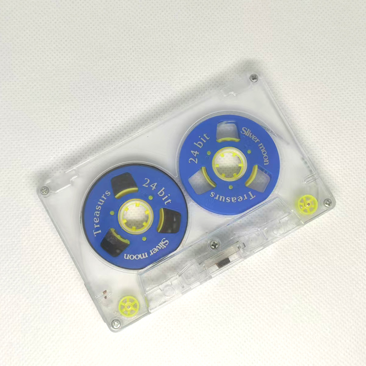 10Pcs Reel To Reel Tape Cassette 50Min Blank Tape Plastics Reel With Tape For Audio Recording