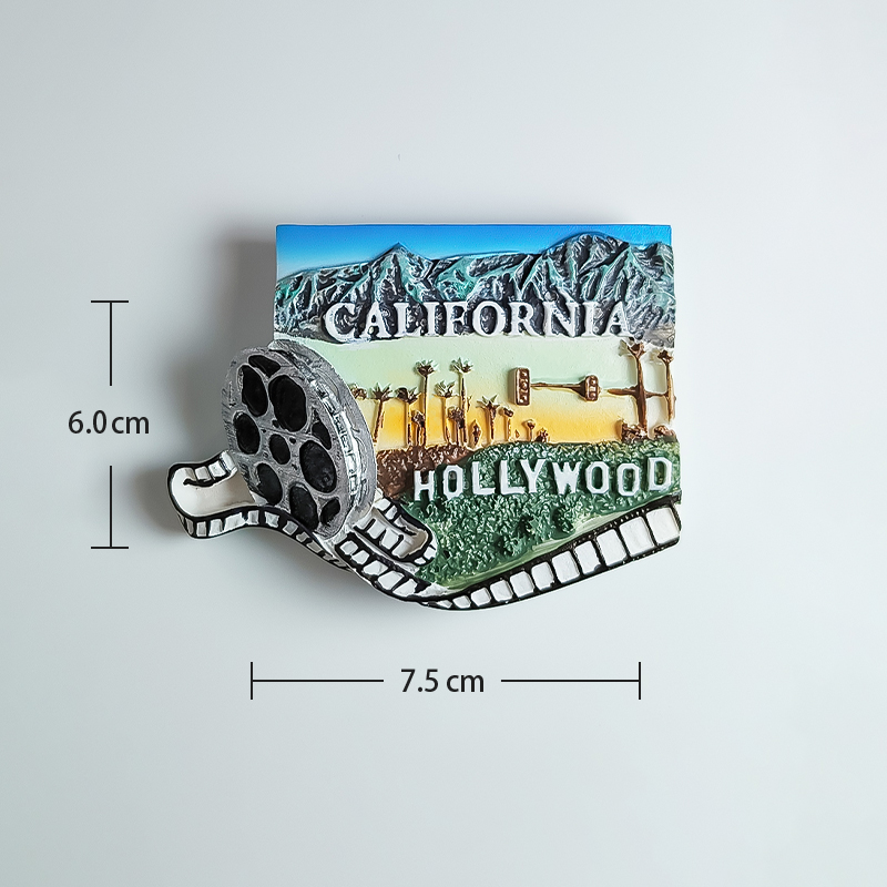 North America USA Fridge Magnets Tourism Souvenir Refrigerator Magnetic Sticker Collection Handicraft