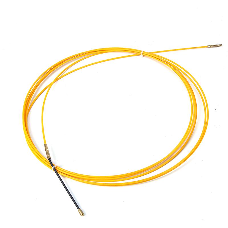 25m/15m/5m glassfiber trykk avtrekker metalltråd kabel kanal elektrisk guide enhet kabel slange rodder fisk teip metalltråd hjelpemiddel holdbar