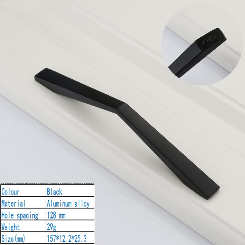 128mm Mehrere stile knöpfe und griffe handvaten voor leder-kasten schrank griff küche schrank griffe bücherregal tür Hand