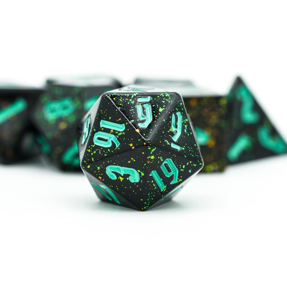 7 Stks/set Semihandmade Dnd Dobbelstenen D & D Dobbelstenen D4 D6 D8 D10 D % D12 D20 Polyhedral Games Dobbelstenen set Voor Tafel Games Mtg Rpg