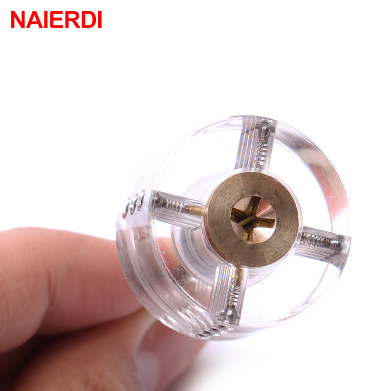 Naierdi praksis gennemsigtig lås pick synlig træning færdighed cutaway inde i kobber hængelås værktøj til låsesmed leverandør hardware