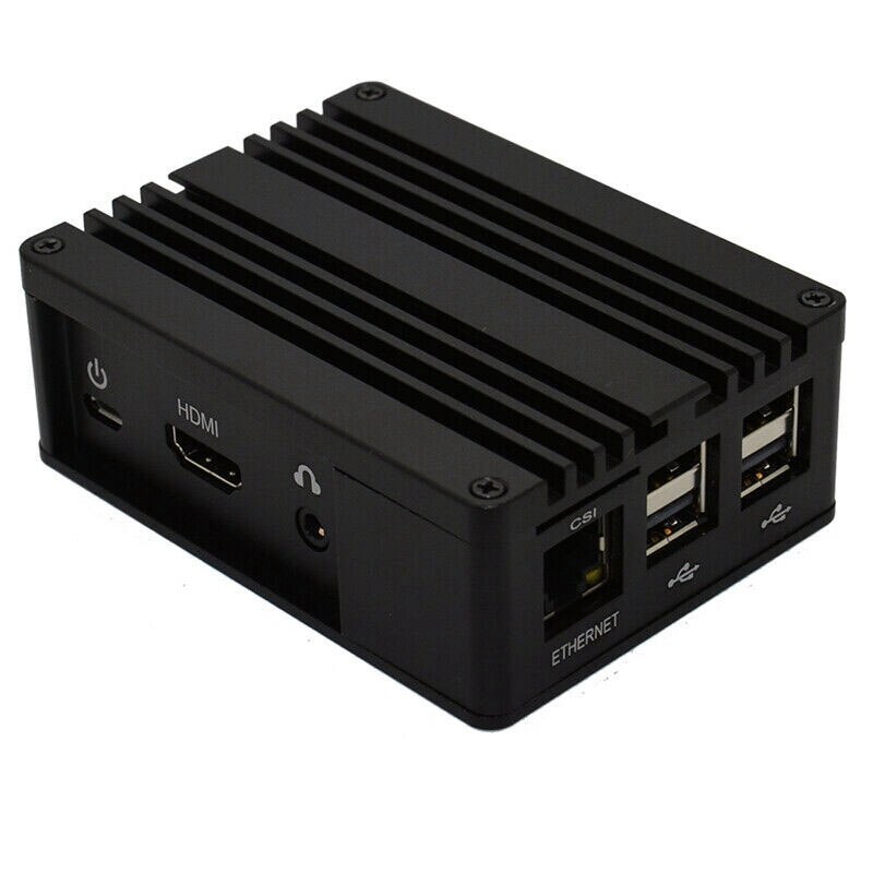 Aluminum Alloy Metal Protection Case Shell For Raspberry Pi 3 Model B/B+(Only Case)