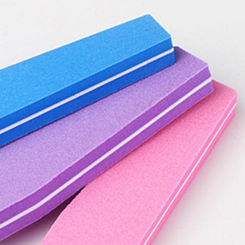 Professionele Diamant Wegwerp Sponge Nail Buffer Lima Schuurpapier Nail File Buffer Polijstmachine Blok Nailfile Gereedschap Acryl