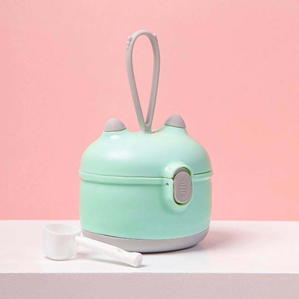 Portable Cartoon Baby Milk Powder Container Newborn Food Handy Storage Box